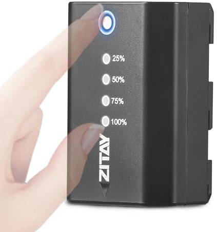 ZITAY NP-FZ100 Batterie 2040mAh NPFZ100 Battery pour Sony Alpha A7III A7SIII A7RIII A7RIV A9II A9R A9S A7R3 A7S3 FX3 A7C A6600