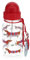 Rex London Kinder-Wasserflasche, 500 ml, Motiv: Wursthund