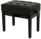 Mutiwill Adjustable Piano Bench with Under Seat Storage for Multi-use Stool - 56x34x48cm