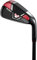 MacGregor V-Max Set Of Iron Golf Clubs, Steel or Graphite, Mens 5-SW, Ladies 6-SW, Right Handed, Red