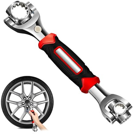 Chiave A Bussola Universale 52 In 1, Chiave Girevole A 360 Gradi, Chiave Inglese Regolabile A Bocca Larga Strumento Di Riparazione Chiave Multifunzione, Strumento Di Riparazione In Acciaio Inox