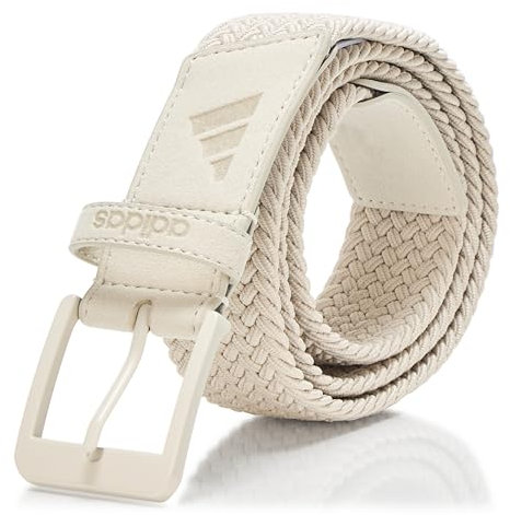 adidas Braided Stretch Belt Gürtel, Aluminium, X-Large Unisex, Aluminium, L/XL