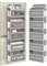 KYEVIS Over The Door Organizer Storage, 5 Shelves Door Organizer Hanging with 10 Mesh Pockets, Behind Door Storage - Ideal for Newborn, Nursery, and Baby Essentials Daily Use(Light Grey)