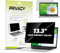 Fluflyer Laptop Privacy Screen 13.3 inch 16:9 Aspect, Removable Laptop Privacy Shield for 13.3 Laptop, Anti-Scratch Laptop Anti Glare Privacy Filter for HP/Lenovo/Dell/Acer/Asus/ThinkPad