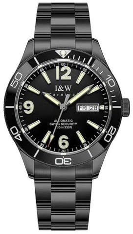 TEINTOP I&W Automatik Uhr zum Tauchen Herren 30bar wasserdichte Uhren Japanische Bewegung Armbanduhren
