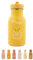 wunderwunsch Trinkflasche personalisiert für Kinder, Flasche personalisiert, Babyflasche, Kinder Trinkflasche, Trixie Trinkflasche mit individuellem Namen (Biene, 350ml)