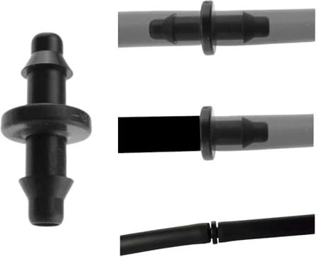 Antelco Micro Joiner 4.5mm Barb x Barb, Taper Series (Pack of 10)