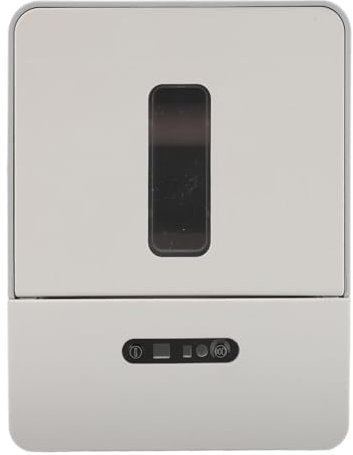 Aramox Smart Electric Roll Paper Handtuchspender mit Versiegeltem, Feuchtem Widerstand für Hotelbad, Wandhalterung Touchless -Spender (GREY)