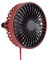 Cabilock Ventilador USB para Ventilador Portátil de Verano Instalación y Ángulo Accesorio de Decoración y Gadget para Automóvil Silencioso y Ligero