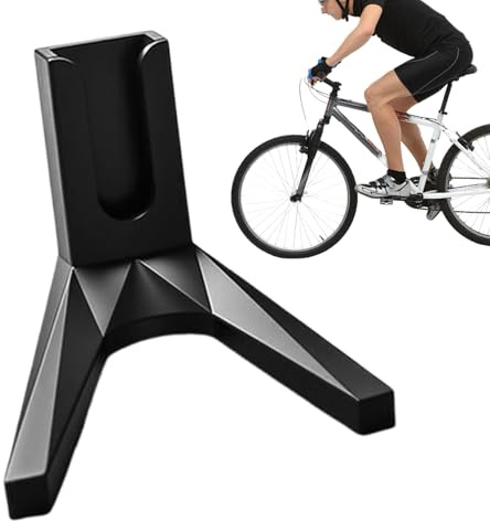 Mountainbike-Ständer, stabiler Bodenhalterung, Rennrad-Bodenhalterung, tragbares Fahrrad-Zubehör-Display, platzsparendes Fahrrad-Zubehör für drinnen und draußen
