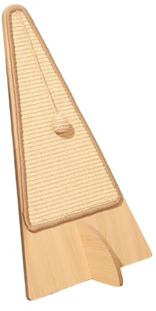 HouseVibe Sisal-Kratzbaum, interaktives Spielzeug, Eck-Design, Möbelschutz, Katzenkratzbaum, 36 x 66 cm