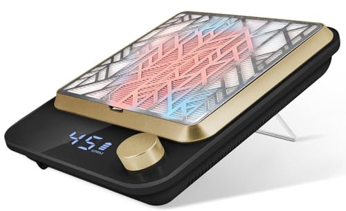 NDC3 Collecteur de poussière à ongles rechargeable sans fil professionnel pour manucure avec aspiration réglable