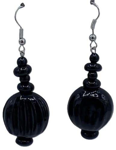 Boucles d'oreilles pendentif antique murrina en verre de murano OV142