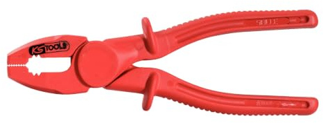 KS Tools 117.1639 Isolierte Kunststoff-Kombizange, 200mm