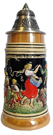 KING Bierkrug Maitanz Seidel 0,3 Liter Bierseidel