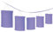 PARTY DISCOUNT NEU Girlande mit Lampions lila, 365 cm