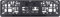 Utsch 189460 Kennzeichenträger 460 mm Schwarz