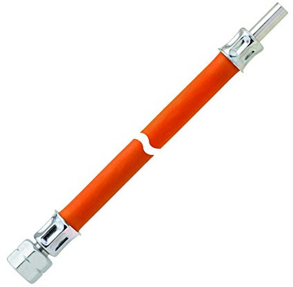 GOK Mitteldruck-Schlauchleitung 1/4 ÜM Gummi PS 10 bar, Variante:1/4 Links x RST 8 x 150 cm