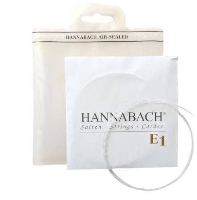 Hannabach Classical Guitar Strings Series 890 MT for 1/4 Children's Guitar Scale: 49-52 cm - E1 - 8901MT 1/4