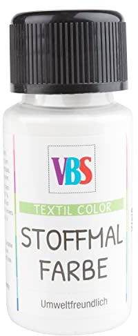 VBS Stoffmalfarbe, 50 ml Weiß