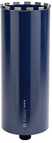 'Bosch Diamantnassbohrkrone Wasser diamantiert 1 1/4 UNC Best for Concrete 450 mm 13 Segmente 11,5 mm, blau, 2608601377