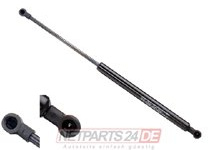 Johns 2x Hebefeder Koffer-/Laderaum Fiat Punto (199) 10/05- Schwarz Metall