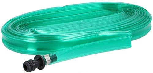 Tubo Piatto Microforato Triploforato per Irrigazione Giardino Piante Orto Esterno con Connettore Kinzo (25 metri)