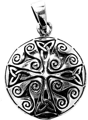 Kiss of Leather Keltenknoten Anhänger aus 925 Sterling Silber Nr. 25