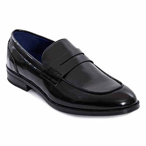 Toocool - Mocassini Uomo Oxford Polacchine Scarpe Uomo Eleganti College Y79 [41,Nero]