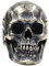 YANGFJcor Nordische Retro Männer Schädel Teufel Ring Schwere Gothic Biker Hip Hop, Frauen Schwarz Vintage Punk Mode Herren Motorrad Rock Maske Amulett Schmuck Geschenk, Größe 7-14,Skull,13