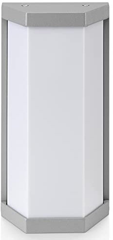 Auraglow Twin Lamp Outdoor Wall Light, Fitting Only, Ultra Modern