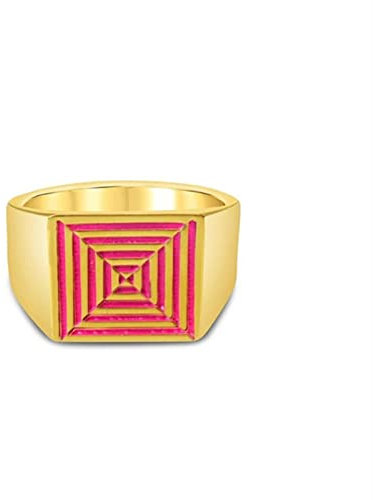 YQHWLKJ Ring Alien Blumenkönigin Ringe Glücksschmuck Herz Wolken Ringe für Frauen Geschenk-7,FF