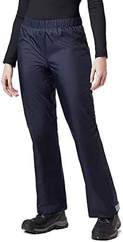 BenBoy Damen Regenhose wasserdichte Atmungsaktive Leichte Fahrrad Überziehhose Winddicht Wanderhose Trekkinghose YK5511W-Darkblue1-M