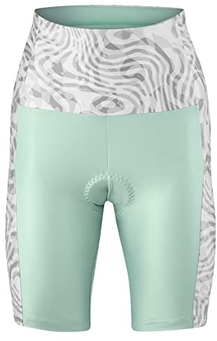 Gonso Damen Malegga Fahrradhose, Weiß, 36 EU