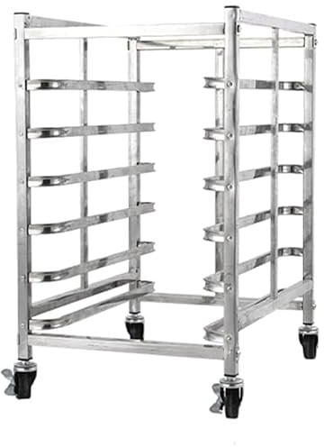 Generico Carrello portateglie, 6 teglie, 60x40cm gn1/1, Ruote con freno