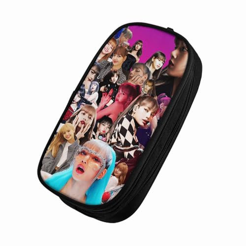 Otsyunc Bdbgosirx Federmäppchen Große Kapazität Federtaschen [Design-0472] Mäppchen mit Reißverschluss Make-up Tasche