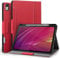 Antbox Case for iPad Air 13 Inch Case 2025 M3 /2024 M2, Built-in Pencil Holder, Fully Supports Pencil Pro and Pencil (USB-C), Auto Sleep/Wake Function PU Leather iPad Air 13'' Cover (Red)