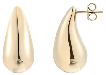 XENOX® Drop Ohrringe - Damen Ohrringe aus hochwertigem Edelstahl, 100% Wasserfest | X2664G