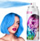 Temporäre Haarfarbe Spray für Kinder Erwachsene, 100ML Temporäre lebendige Schattierungen, abwaschbar Haarfarbe Spray Haarfärbemittel für Party, Halloween, Weihnachten, Blau Haarspray