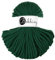 Premium Baumwoll-Flechtschnur - 5mm x 50m - Vielseitige Makramee-Kordel für Stricken, Weben, DIY-Basteln und Heimdekoration - Hochwertige Bunte Bastelschnur - Pine Green