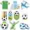 Yoimckay 10 Pezzi Segnalibri Magnetici Calcio, Clip per Segnalibri, Segnalibri Magnetici Bambini, Segnalibro Calcio Bambini, Gadget Compleanno Calcio per Bambini, Ragazzi, Ragazze, Tifosi