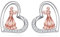 YFN Flöte Ohrring Sterling Silber Musik Instrumente Ohrstecker spielen die Flöte Schmuck Geschenke für Frauen Flöte Liebhaber