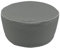 CB Home & Style Sitzkissen Outdoor Pouf Sitzhocker Gartenkissen Bodenkissen Campingkissen Fußhocker Fußkissen Fußstütze Fußsablage wasserabweisend schmutzabweisend wetterfest ca. 55x25cm (Stone/Grau)