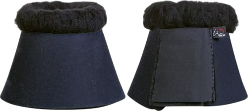 HKM Comfort Softopren padded Overreach boots Black/Black Cob