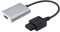 Rixavleo Adaptador convertidor HDMI para Nintendo Wii, Plug - and - Play, convertidor de video de alta definición con carcasa de aleación de aluminio