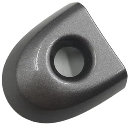HCKCLMBMZW Door Handle Trim Cover Left Right Outer Handle Lock Cap Door Cover with Key Hole for Nissan for March IV for Micra K13 for Juke F15 for Cube Z12 for Tiida 2008-2022(1 Pcs Gray Key Hole)