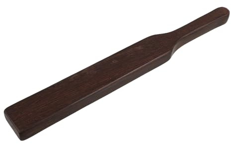 Milisten Natural Wood Back Massager Paddle Long Handheld Massage Hammer Tool for Neck Shoulder Body Arms and Legs Hypoallergenic Smooth Finish for Home and Office Use
