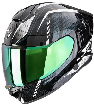 SCORPION EXO-530 AIR THERAS Black-Iridescent-White M