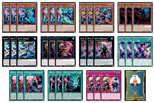 K9 Deck Core Justice Hunters - 33 Karten - Deutsch - 1. Auflage - JUSH - Yugioh - mit RC-Fieldcenter