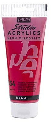 Pébéo - Studio Acrylics Fine Acrylic - Acrylic Paint - Iridescent Acrylic - Iridescent Red-Blue, 100 ml